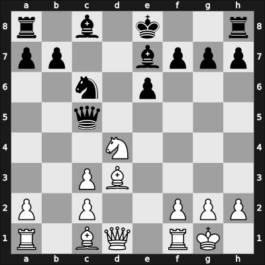 1963 Toronto Ch – Round 9 – Katz, Jacob – 1/2-1/2 – Sarosy, Zoltan L – G9