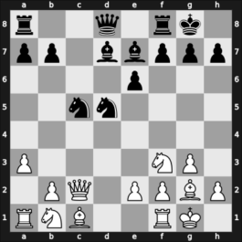 1963 Toronto Ch – Round 12 – Fuster, Geza – 0-1 – Sarosy, Zoltan L – G12