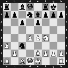 1963 UKR Ch – Round 1 – Berezhnoy, Viktor – 1-0 – Platonov, Igor V – G2