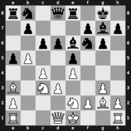 1963 UKR Ch – Round 2 – Kostiuchenko, Alexander – 0-1 – Berezhnoy, Viktor – G9