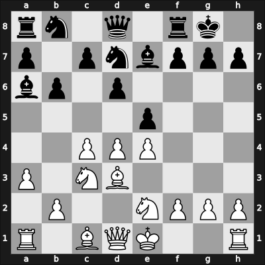 1963 UKR Ch – Round 5 – Berezhnoy, Viktor – 1-0 – Nikolaevsky, Yuri V – G29