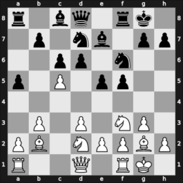 1963 UKR Ch – Round 6 – Kots, Yuri I – 1-0 – Kostiuchenko, Alexander – G36