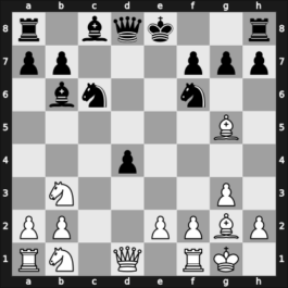 1963 UKR Ch – Round 8 – Nikolaevsky, Yuri V – 1/2-1/2 – Platonov, Igor V – G52