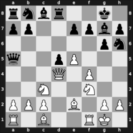 1963 UKR Ch – Round 8 – Romanovsky, Rem Konstantinovich – 1-0 – Kostiuchenko, Alexander – G55
