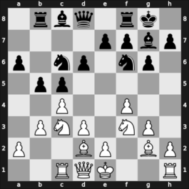 1963 UKR Ch – Round 11 – Berezhnoy, Viktor – 0-1 – Gufeld, Eduard – G70
