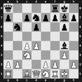 1963 UKR Ch – Round 12 – Gufeld, Eduard – 1-0 – Tukmakov, Vladimir B – G78