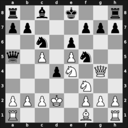 1963 URS Ch sf – Round ? – Lutikov, Anatoly S – 1/2-1/2 – Lein, Anatoly – G17