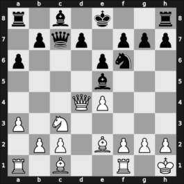 1963 URS Ch sf – Round ? – Zakharov, Alexander V – 1-0 – Bannik, Anatolij – G7