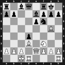 1963 URS Spartakiad – Round 1 – Shamkovich, Leonid – 1-0 – Lepeshkin, Vladimir – G7