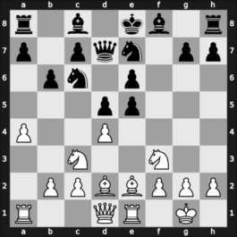 1963 URS Spartakiad – Round 1 – Geller, Efim P – 1-0 – Petrosian, Tigran A. – G8