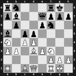 1963 URS Team Ch – Round 1 – Taimanov, Mark E – 0-1 – Botvinnik, Mikhail – G6