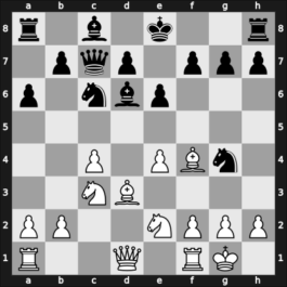 1963 URS Team Ch – Round 1 – Mnatsakanian, Eduard A – 0-1 – Tal, Mikhail – G14