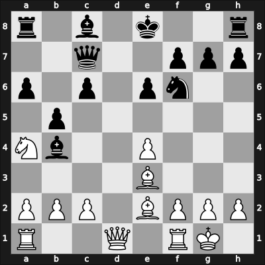 1963 URS Team Ch – Round ? – Lomaya, Teimuraz – 1/2-1/2 – Bannik, Anatolij – G41