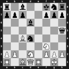 1963 URS Team Ch – Round ? – Geller, Efim P – 1-0 – Katalymov, Boris – G48