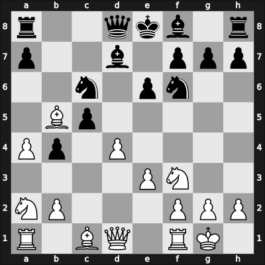 1963 URS Team Ch Moscow RUS – Round 1 – Antoshin, Vladimir S – 1-0 – Demirkhanian, Adolf – G6