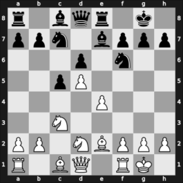 1963 URS Team Ch Moscow RUS – Round 1 – Nikolaevsky, Yuri V – 1-0 – Shishov, Mikhail – G12