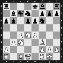 1963 URS Team Ch Moscow RUS – Round 1 – Bronstein, David I – 0-1 – Bersutzki, Gregory – G15