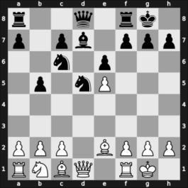 1963 URS Team Ch Moscow RUS – Round 1 – Grushevsky, Alexander – 1/2-1/2 – Lutikov, Anatoly S – G21