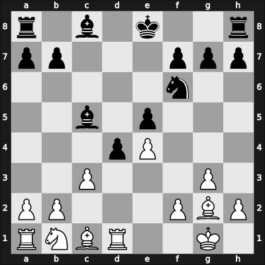 1963 URS Team Ch Moscow RUS – Round 2 – Krogius, Nikolai V – 1-0 – Shishov, Mikhail – G27