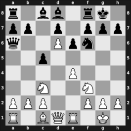 1963 URS Team Ch Moscow RUS – Round ? – Vasiukov, Evgeni – 1-0 – Chikovani, Iuri – G39