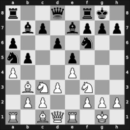 1963 URS-ch31 – Round ? – Gipslis, Aivars – 1/2-1/2 – Spassky, Boris Vasily – G18
