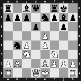 1963 USSR – Round 1 – Katalymov, Boris – 0-1 – Taimanov, M. – G1