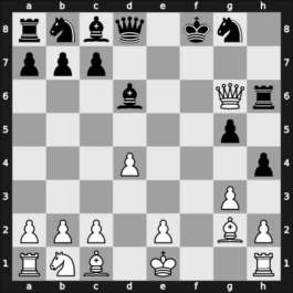 1963 USSR – Round 1 – Borisenko, Aleksei V – 1-0 – Ladanyike-Karakas, Eva – G8