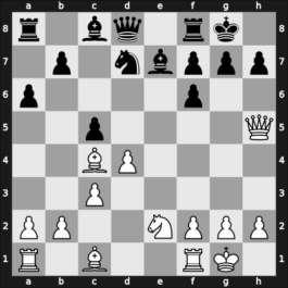 1963 USSR ch-06 6364 – Round ? – Sanakoev, Grigory Konstant&rsquo;ch – 1-0 – Sokolsky, Alexey – G14