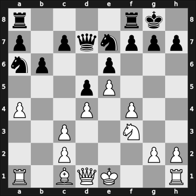 1963 Wch U18 – Round 8 – Scholl, Eddie C – 1-0 – Kovacs, Laszlo M – G14