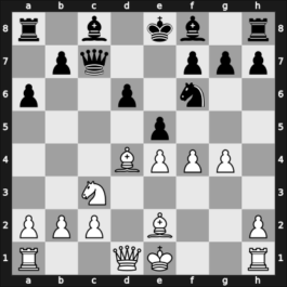 1963 WchT U26 10th – Round 6.4 – Trapl, Jindrich – 1/2-1/2 – Sweig, Mitchel – G41