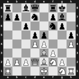 1963 Winnipeg – Round 13 – Lipnowski, Irwin – 1/2-1/2 – Suttles, Duncan – G31