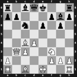 1963 World Championship 25th – Round 4 – Botvinnik, Mikhail – 1/2-1/2 – Petrosian, Tigran V – G4