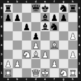 1963 World Championship 25th – Round 12 – Botvinnik, Mikhail – 1/2-1/2 – Petrosian, Tigran V – G12