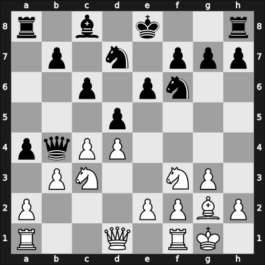 1963 Buenos Aires (YMCA) – Round 5 – Bianco Esposito, Antonio – 1/2-1/2 – Panno, Oscar – G8