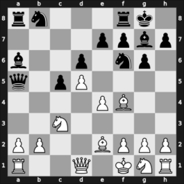 1963 YUG Ch 19th – Round 2 – Jovanic R – 0-1 – Matulovic, Milan – G3