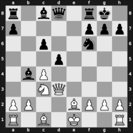 1963 YUG Ch 19th – Round 16 – Nikolic, Stanimir – 0-1 – Matulovic, Milan – G58