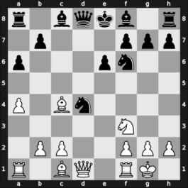 1963 YUG Ch 19th – Round 20 – Lutovac, Maksim – 1/2-1/2 – Trifunovic, Petar – G72