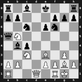 1963 YUG Ch 19th – Round 21 – Damjanovic, Mato – 1-0 – Lutovac, Maksim – G76