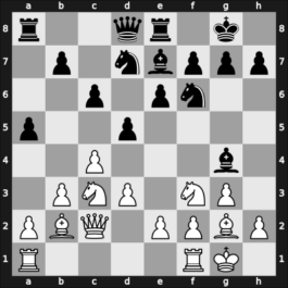 1963 Zenica ch YUG – Round 5 – Pirc, Vasja – 1/2-1/2 – Damjanovic, Mato – G25