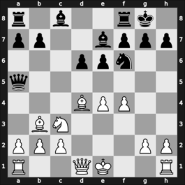 1963 Zenica ch YUG – Round 6 – Damjanovic, Mato – 0-1 – Bradvarevic, Aleksandar – G27