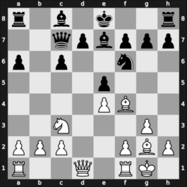 1963 Zenica ch YUG – Round 7 – Nikolic, Stanimir – 1/2-1/2 – Bukic, Enver – G36