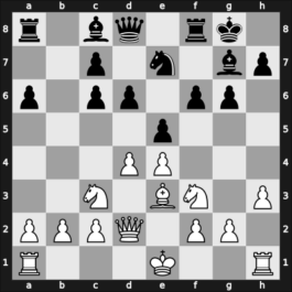 1963 Zenica ch YUG – Round 9 – Matulovic, Milan – 1-0 – Mestrovic, Zvonimir – G48