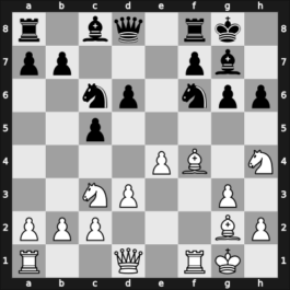 1963 Zenica ch YUG – Round 19 – Masic, Ljubomir – 0-1 – Parma, Bruno – G108