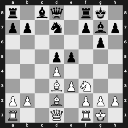 1963 Zenica ch YUG – Round 21 – Trifunovic, Petar – 1/2-1/2 – Nikolic, Stanimir – G117