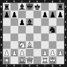 1963 Zenica ch YUG – Round 21 – Velimirovic, Dragoljub – 1/2-1/2 – Parma, Bruno – G119