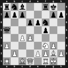 1963 Zonal Enschede NED – Round 10 – Popov, Luben – 1-0 – Heidenfeld, Wolfgang – G10