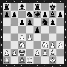 1964 1. division -65 – Round 3.2 – Floe, Anton – 1/2-1/2 – Sloth, Jorn – G6