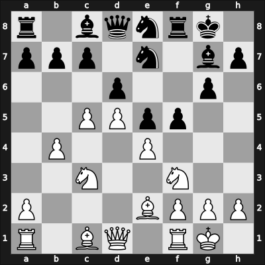 1964 1. division -65 – Round 4.4 – Kolbak, Jens – 1/2-1/2 – Henriksen, Palle V. – G9