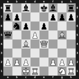1964 1. division -65 – Round 5.1 – From, Sigfred – 1/2-1/2 – Larsen, Bent – G10