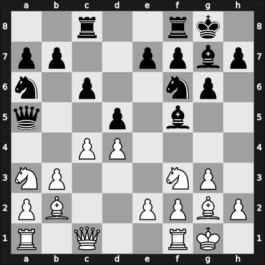 1964 ARG Ch – Round 1 – Najdorf, Miguel – 1-0 – Dubin, Jorge – G2